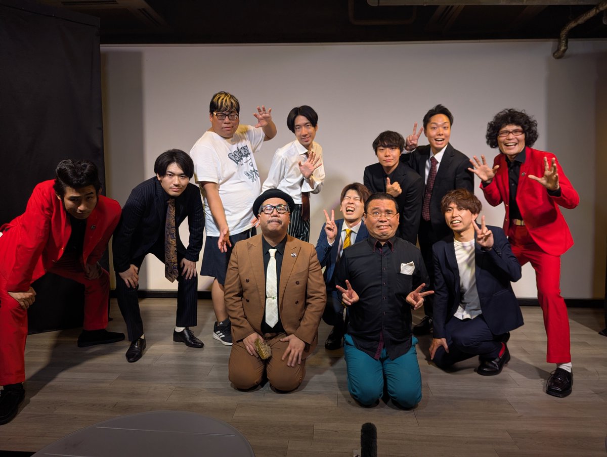 osaka_manzaishi's tweet photo. #大阪漫才師組合　定期公演-2026秋-でした！

のびのびネタ6本とコーナー2つ！！基幹メンバーと燕雀、アフターケアで大暴れしました❤️‍🔥

忖度、ポケモン、おじさん、歯、怒りん坊など見どころいっぱいです！！

とに��く観てください！！
配信は10/3まで！
https://t.co/25nJKH34te

#ドゥームズデイ https://t.co/e5zmJ1zoRz