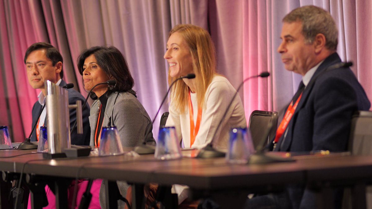VJHemOnc's tweet photo. 🔥 Session 4 at #iwAL26 diving into venetoclax in AML - chaired by Andrew Wei & Uma Borate (@beatalleukemia)!
From optimal dosing (OPTI-AML, Uma Borate) to combining VEN with intensive induction (Courtney DiNardo) and getting duration/de-escalation just right (Stéphane de Botton).
Great panel discussion to close it out!
