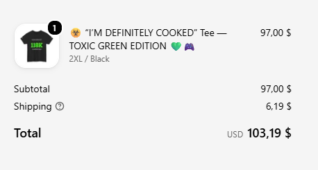 MightyMikeCoin's tweet photo. Another T-Shirt bought to @Vitruvian_11!

Doing another buy now, who wants one?? https://t.co/XGaDD21rkm