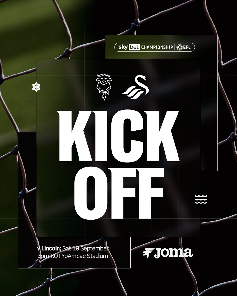 SwansOfficial's tweet photo. ⏰ KO | 🔴 0-0 🦢

Under way in Lincoln!

💻 Match Centre 👉 https://t.co/QpXb89ZyT6

#LINvSWA | @SkyBetChamp https://t.co/1CiiOkDcip
