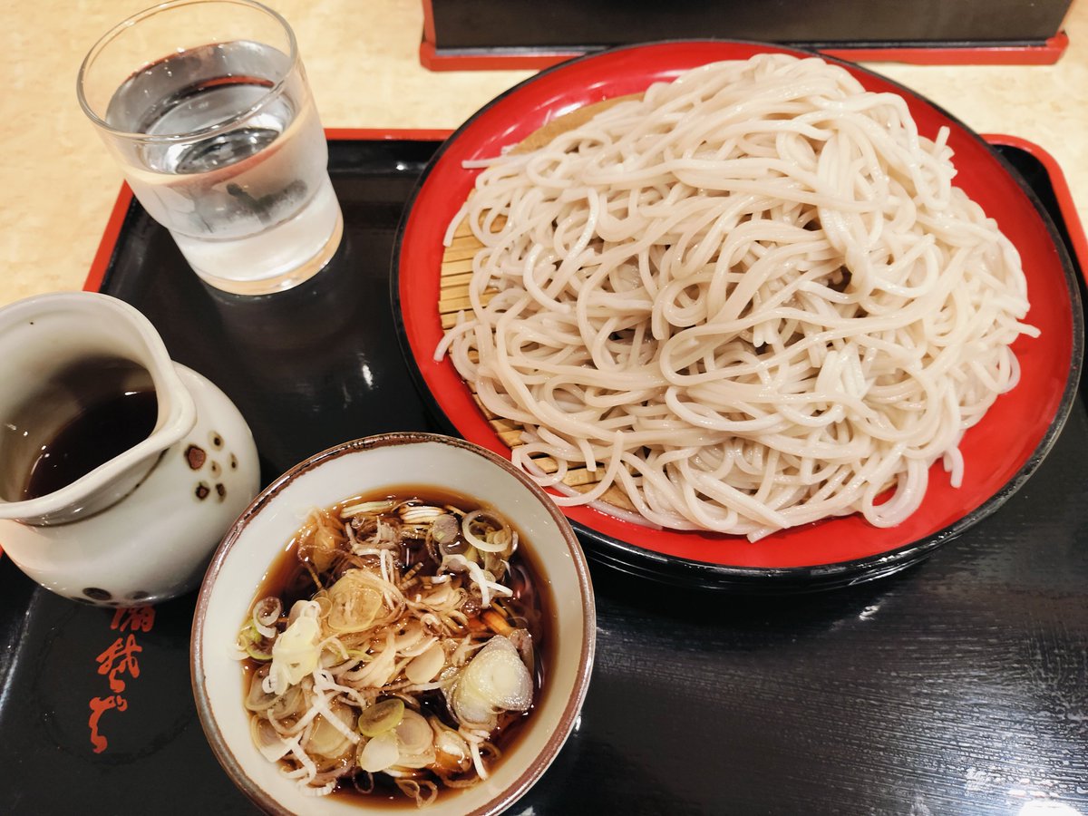 SZaku104's tweet photo. 昼食は、小諸そばて2枚もり！ https://t.co/dsftiP0gwv