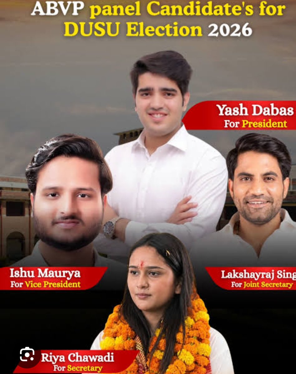 YuvMount's tweet photo. Smash the patriarchy - No 🚫
Smash the @rahulgandhi - Yes☑️🆗

#dusu #delhiuniversity #Delhi #bjp #abvp #studentelection #election https://t.co/pURsMXfsxS