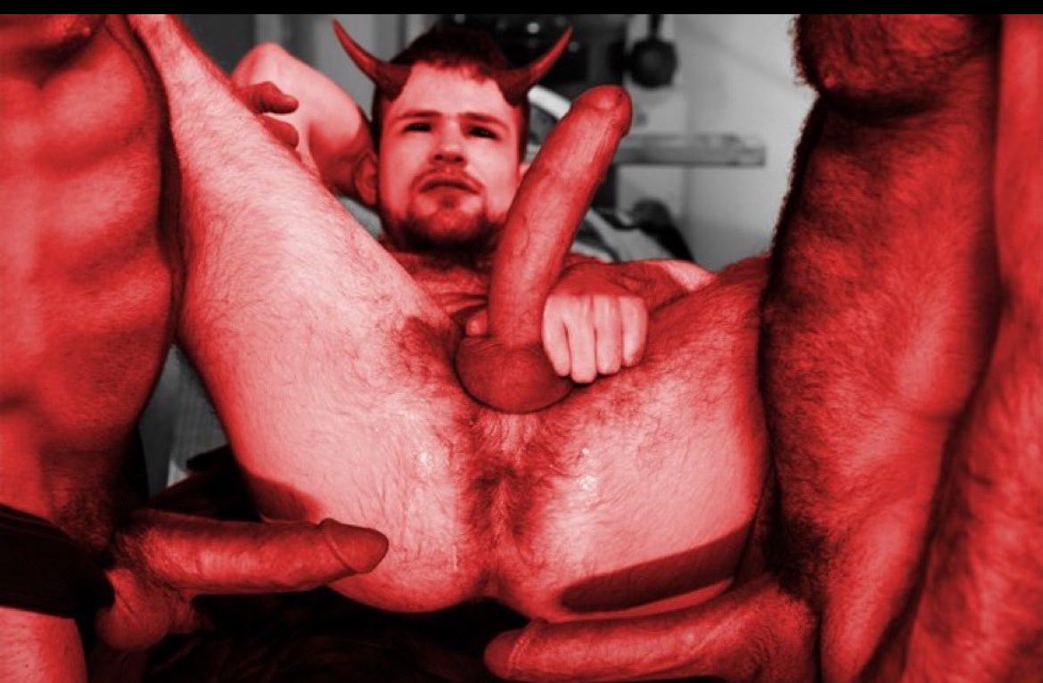 sinfulheart1's tweet photo. Receive Satan's cock with pride, raw and rough. Let it fill your guts with his powerful demonic seed, be a fucking perverted pig just the way HE likes it 
#HailSatan #Satan #SatanicFuck #HailPhallus #SALVESATAN #Gay #Gayporn #GaySatanic https://t.co/SpLyOeI2qi