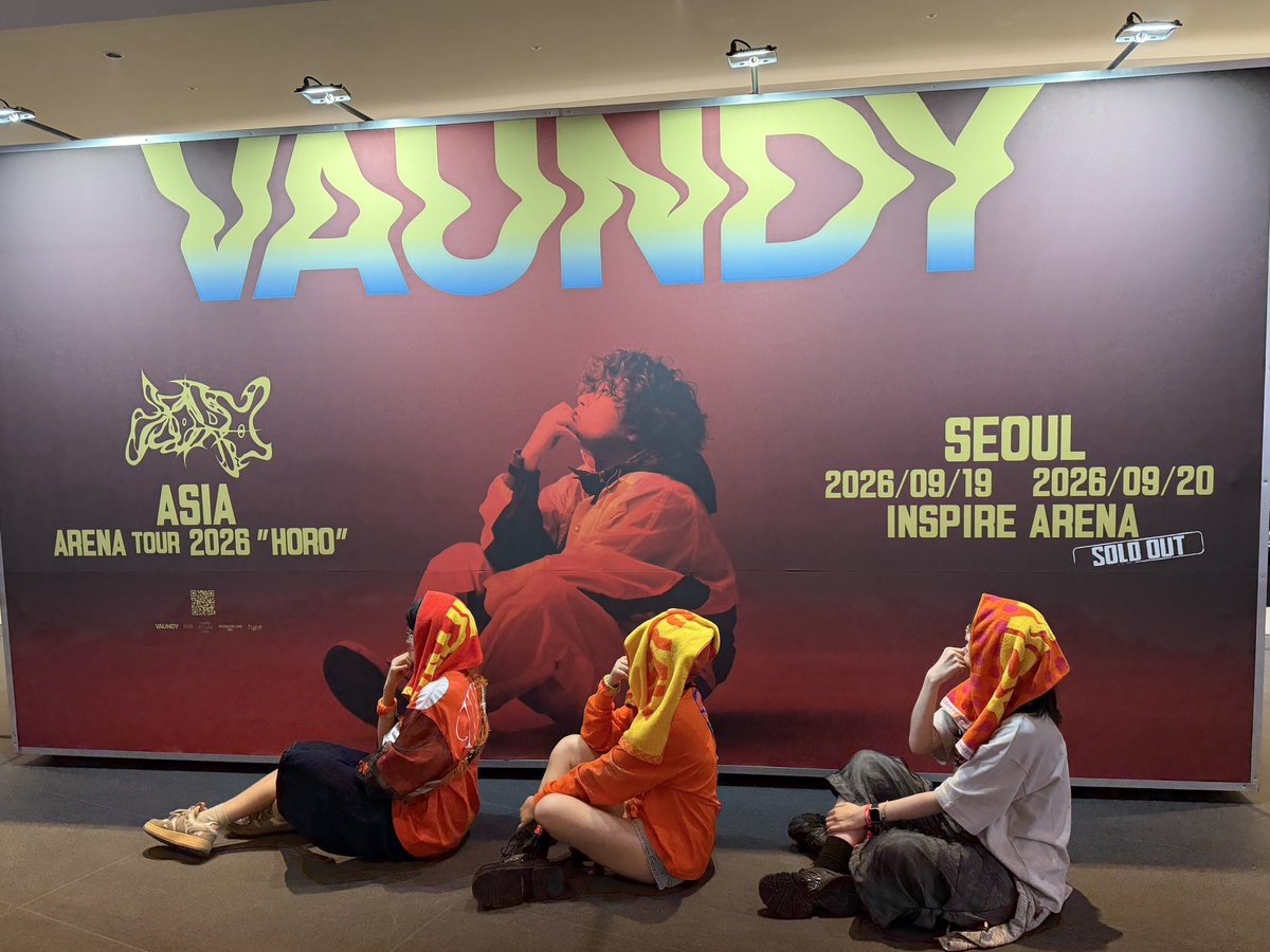 Junh241202's tweet photo. #Vaundy see u tmr！ https://t.co/B2Ie1aR554