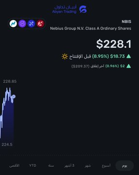 BiiinDollarSign's tweet photo. $NBIS
 +9% 😮‍💨

مثل ماقال جينسن هوانغ: "Nebius will take care of you"

#أبيان_تداول https://t.co/HZLRZfrVqd