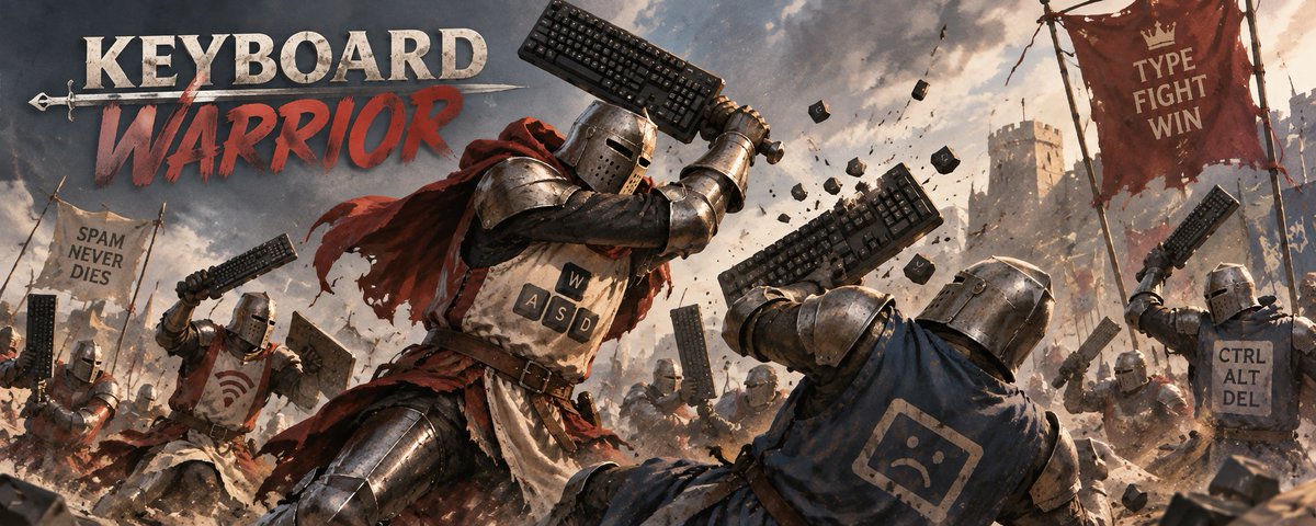 KJResearchFiles's tweet photo. "Keyboard Warrior" https://t.co/4WL3ZydqSQ