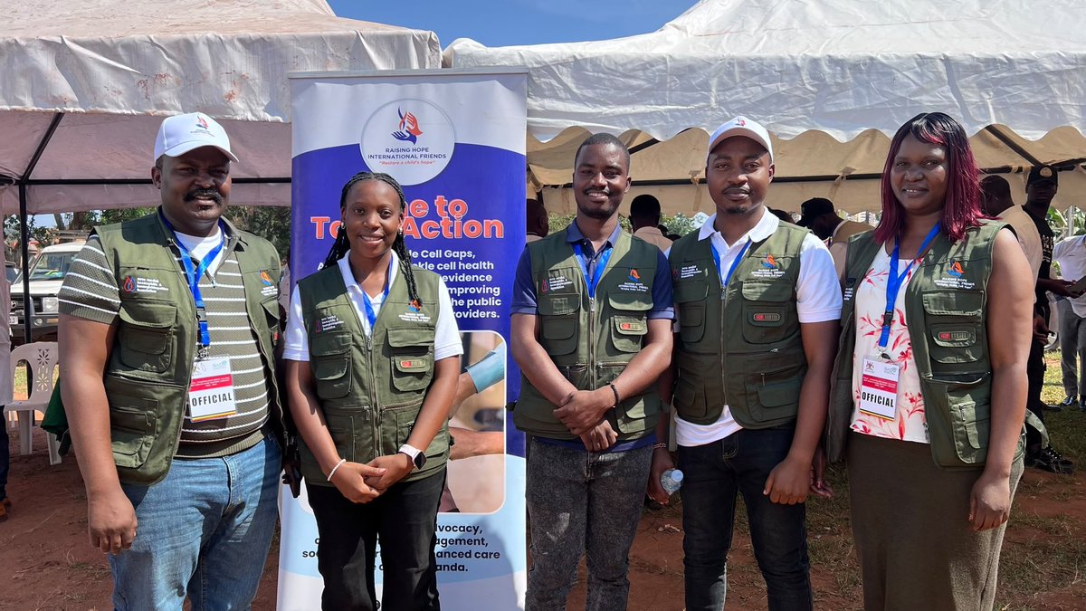 RaisingHopeInt2's tweet photo. Day 2 of our Medical Camp has come to a successful close as we proudly join the people of Busoga in celebrating the Coronation Anniversary of the Kyabazinga of Busoga Kingdom. ❤️💙

We are grateful to everyone who made this day possible and to the community members who turned up to access essential health services, including sickle cell screening and health education. 

Together, we continue bringing healthcare closer to communities and creating hope, one family at a time.

#Busoga #Kyabazinga #SickleCellAwareness #CommunityHealth