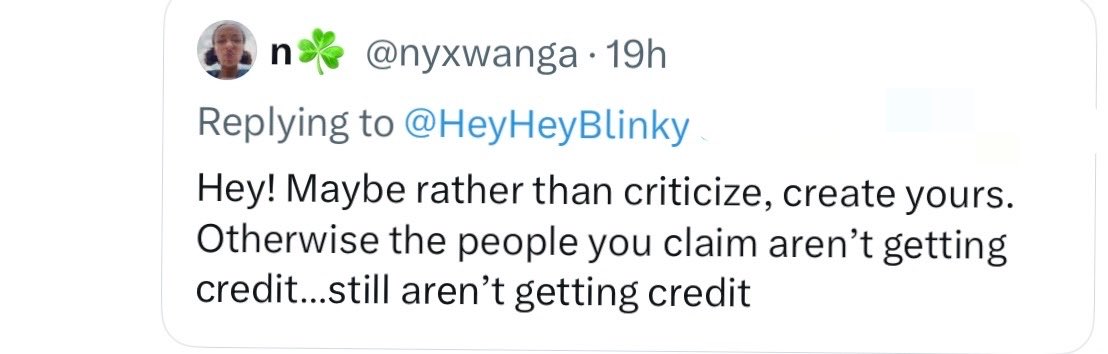 Burgermoyoo's tweet photo. This is disrespectful to Blinky Bill and the entire Just a Band for the work the put over the years! UTTER DISRESPECT https://t.co/d2CNwEpL7L