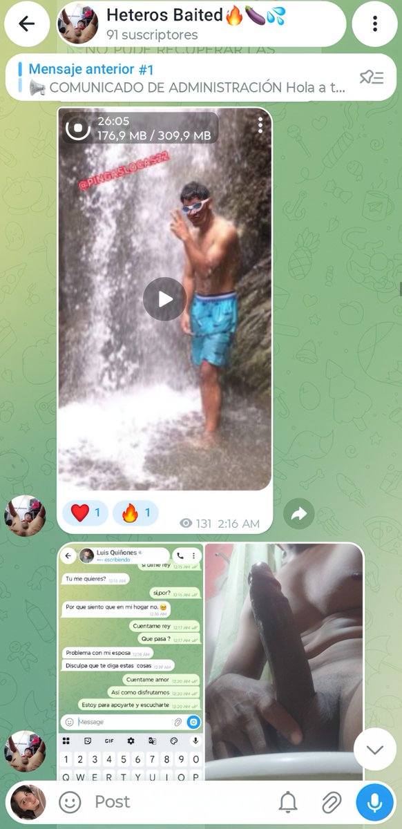 Golozo369214's tweet photo. ✨POR PETICION : PROMO DE FIN DE SEMANA🔥🥵👌

DELICIOSO MACHO🍆 VAQUERO🤠 RICO ANO AJUSTADO🔥Y JUGOZA VERGA🤤🤤

🇵🇪 S/10 / yape /PLIN
🌍6$ / PAYPAL

🚀MAS DE 26 MINUTOS /MORE THAN 26 MIN👉

🥵JOIN FREE TELEGRAM: 

 https://t.co/4ocj5yRETJ

👉https://t.co/uMmn1ddtCs https://t.co/HLPc1fwOvG