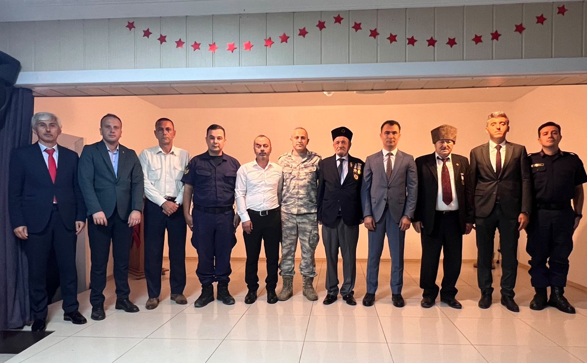 Pazar53_MEM's tweet photo. 19 Eylül Gaziler günü programı yapıldı..Şehitlerimizi ve kahraman gazilerimizi rahmetle anıyoruz... https://t.co/QKRQFXF6X3