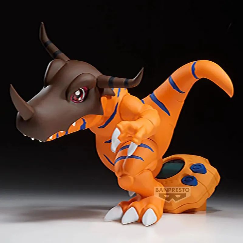DeriveFigurine's tweet photo. Greymon passe en Digivice Figure, posture massive, griffes déployées et casque crânien emblématique dans Digimon Adventure 🔥

La figurine Banpresto de 13 cm est disponible en précommande.

➡️ https://t.co/RQMH5lkiLm https://t.co/vp6eBhbMaI