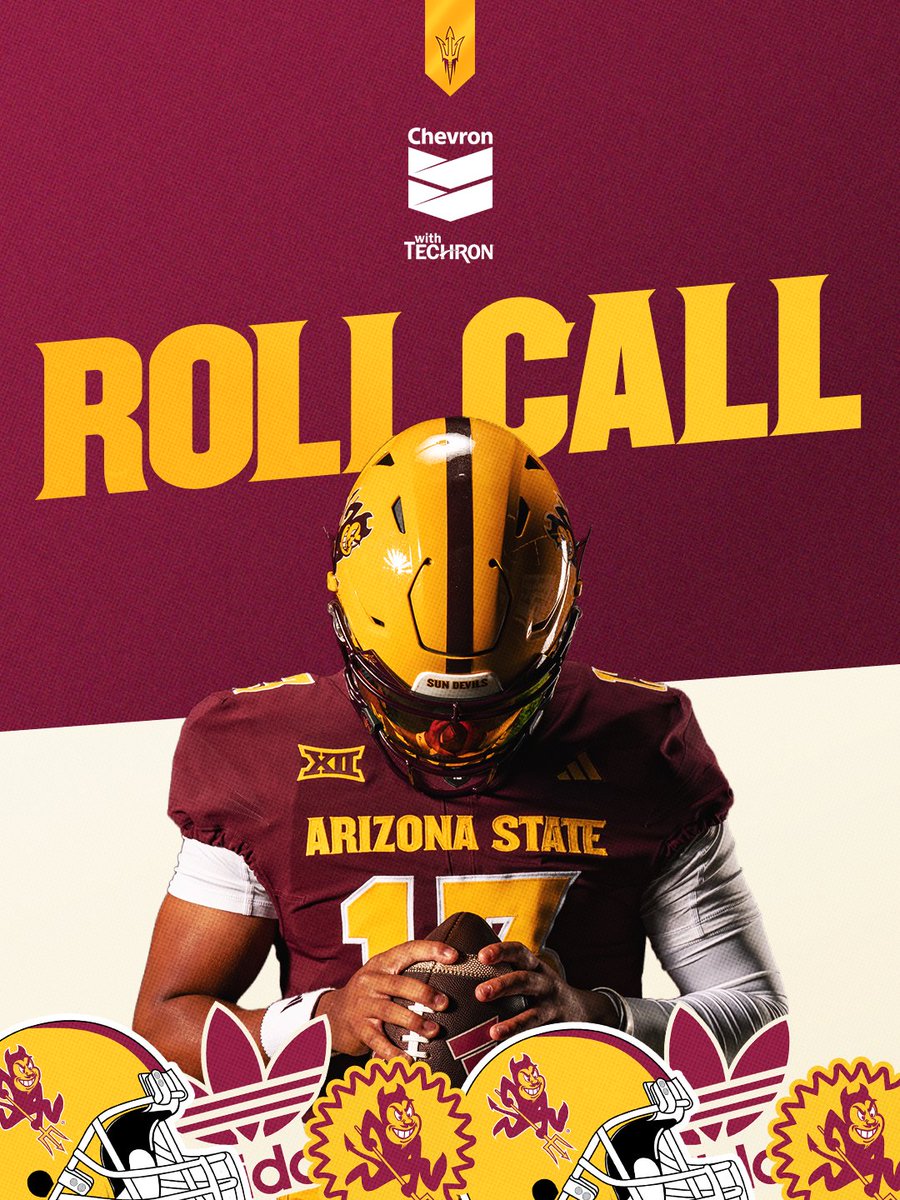 TheSunDevils's tweet photo. ROLL CALL 🗣️ 

Where is everybody watching the Sun Devil Football game today? Drop a pic in the comments with your game day set up 🔱

#ForksUp /// @Chevron https://t.co/1Fv4HQcYEi