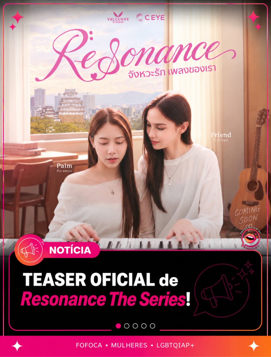 FofocaComGl_'s tweet photo. É hora de conhecer #ResonanceTheSeries! 🎬✨ Confira o piloto do novo GL estrelado por #FriendPalm. https://t.co/Wd8XHWVnhm