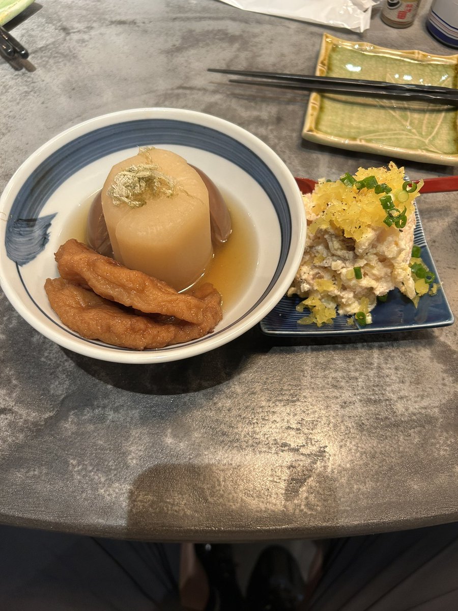 jefunitedyama's tweet photo. あごだしと鶏だしのおでんで反省会 https://t.co/7IsaSAQGFF