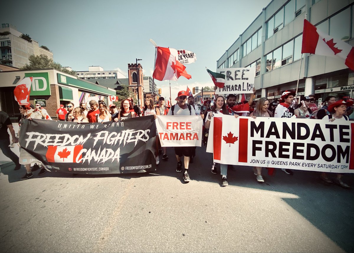 RealAndyLeeShow's tweet photo. Happy birthday to a Canadian hero
We will all march together again
Thank you Tamara
For setting us free https://t.co/mLFVQfKBYB