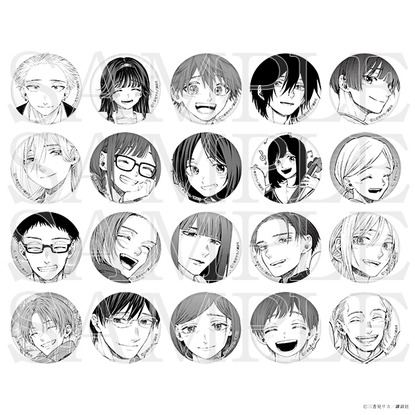 kaoruhana_5thex's tweet photo. ＼『薫る花は凛と咲く 5周年記念展』オリジナルグッズを紹介！／

🌸ミニキャラバッジコレクション(全20柄)🌸
キャラクターが勢ぞろい👀
推しを集めるのはもちろん、たくさん並べて飾るのもおすすめです！

オリジナルグッズの詳細はこちらから
https://t.co/rR5osjfGqp

＝＝チケット販売中＝＝
会期：2026年10月16日(金)～11月9日(月)
会場：アニメイト池袋本店8階 Space Galleria
前売り券販売：2026年8月22日(土)～10月15日(木)

#薫る花
#薫る花展