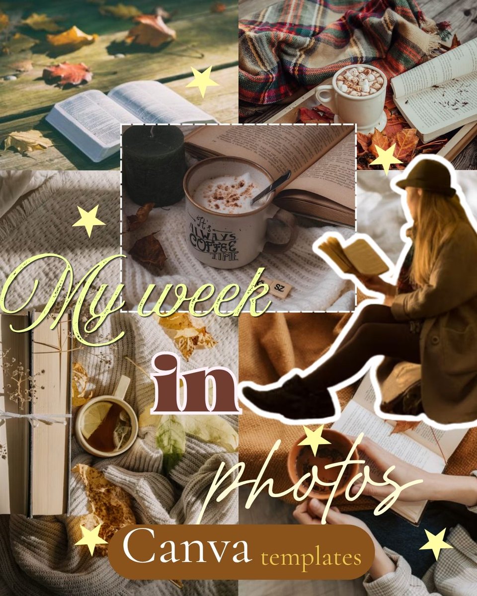 KaleighWacnek's tweet photo. New autumn Canva templates for Bookstagrammers! Includes 40 cozy templates for wrap-ups, TBRs, mini reviews, DNF posts, recommendations, a September calendar, and whimsical fall elements. Available on Gumroad. https://t.co/5UZuAbuElQ