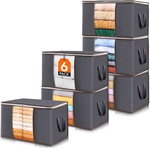 Redheadzrbest's tweet photo. Lifewit 6 Pack Clothes Storage Bins with Lids, Foldable Blanket Storage Bags with Zippers, Clear Window and Reinforced Handles, Closet and Organization
ONLY π²15.99 ~ REG π²29.99
π₯ AMAZON PRICE DROP
π https://t.co/mMtXiuwBzo
DEAL CAN END AT ANYTIME
*ad #FoundItOnAmazon https://t.co/2D4lsFeazN