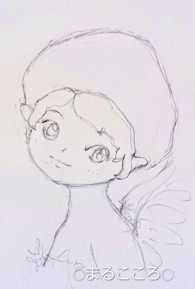 0marucocoro0's tweet photo. 急に思いたち…
ふんわりラフスケッチ。 https://t.co/XTY2BqSgXX