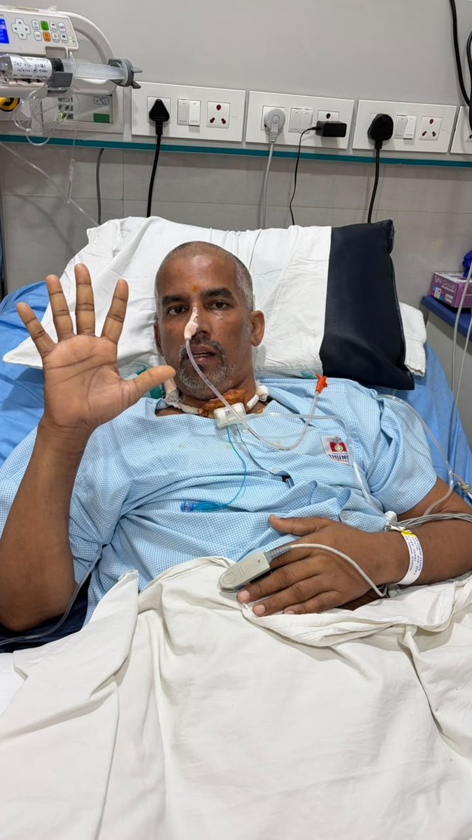 drprashantmish6's tweet photo. Urgent Appeal for Medical Assistance: Supporting Vinesh Shetty

​Dear friends and well-wishers,
​Vinesh Shetty, who runs a small grocery shop in Orlem Bazar (selling masalas, fresh coconuts, and grated coconut), has been hospitalized at Thunga Hospital in Malad for over a week following a severe brain hemorrhage.
​He has undergone brain surgery followed by a tracheostomy procedure. His medical bills have already crossed ₹10 lakhs, and doctors advise that he will need to remain hospitalized for at least another week. Unfortunately, Vinesh does not have health insurance.
​His family has managed to gather ₹5 lakhs so far (including ₹1 lakh in community support). While Thunga Hospital has agreed to provide a discount on the final bill, the remaining expenses are still well beyond the family's financial reach.
​Any financial contribution, no matter the size, will make a significant difference in helping Vinesh recover and return to his livelihood. Please keep him in your thoughts and prayers.

For reference Sheetal's ( patients wife ) Mobile number is as below.
7304879766 
Bank Detail 
MODEL CO-OP. BANK LTD.
Account Holder Name:
SHEETAL VINESH SHETTY 
Account No: 016110100010296
IFSC Code: MDBK0000016
Branch: Malad Branch 
Account Type: Savings account 

QR code