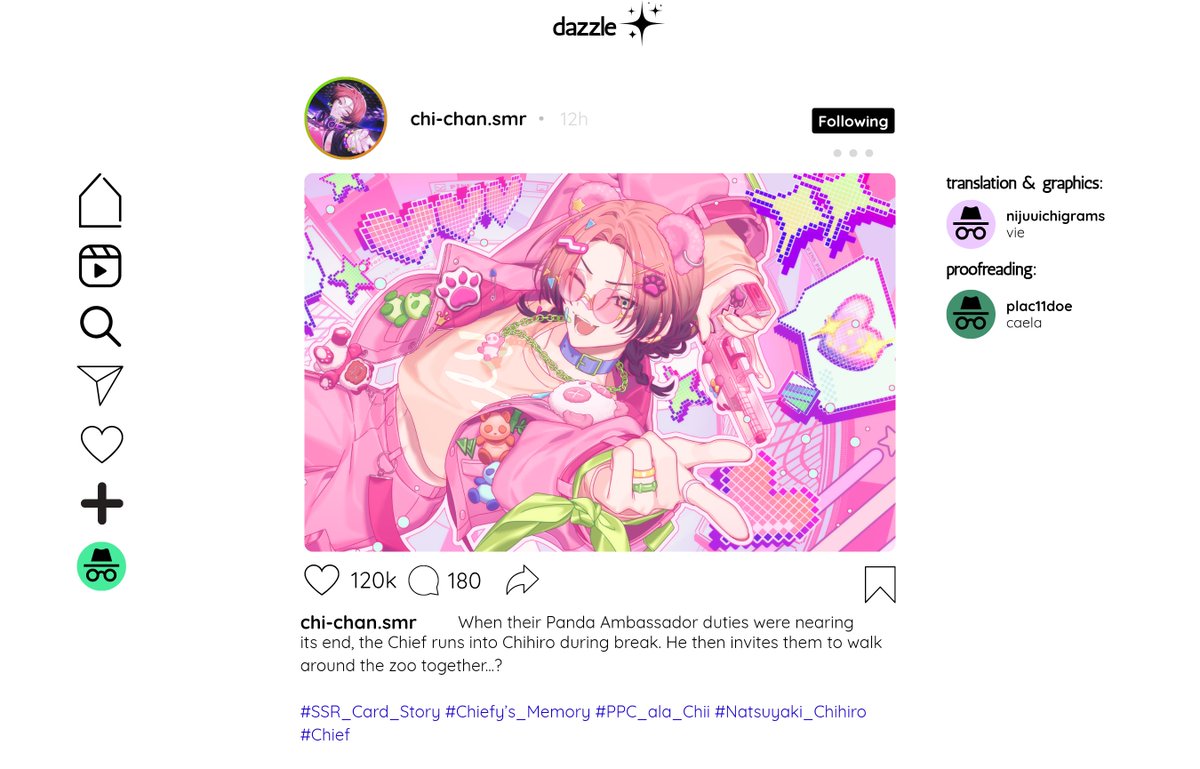 nijuuichigrams's tweet photo. [TRANSLATION] 🍮 ft. 🍁

Chiefy’s Memory | Natsuyaki Chihiro SSR Card Story

ty to caela (@plac11doe) for proofreading...!! o7

🔗: https://t.co/XkcKG1ypUD

#18TLip https://t.co/ZneLCO4t4H