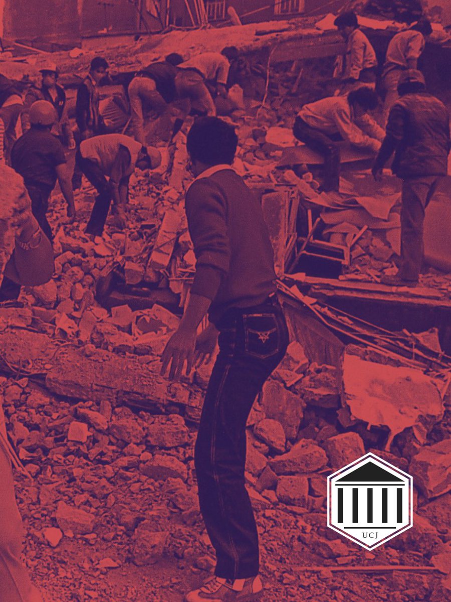 yosoyucj's tweet photo. El sismo del 19 de septiembre de 1985, un evento que marcó profundamente la historia de México.

Recordamos con respeto a las miles de víctimas y rendimos homenaje a la valentía de quienes, con solidaridad y esperanza, se unieron para rescatar, ayudar y reconstruir. https://t.co/dwvgbIjTGO