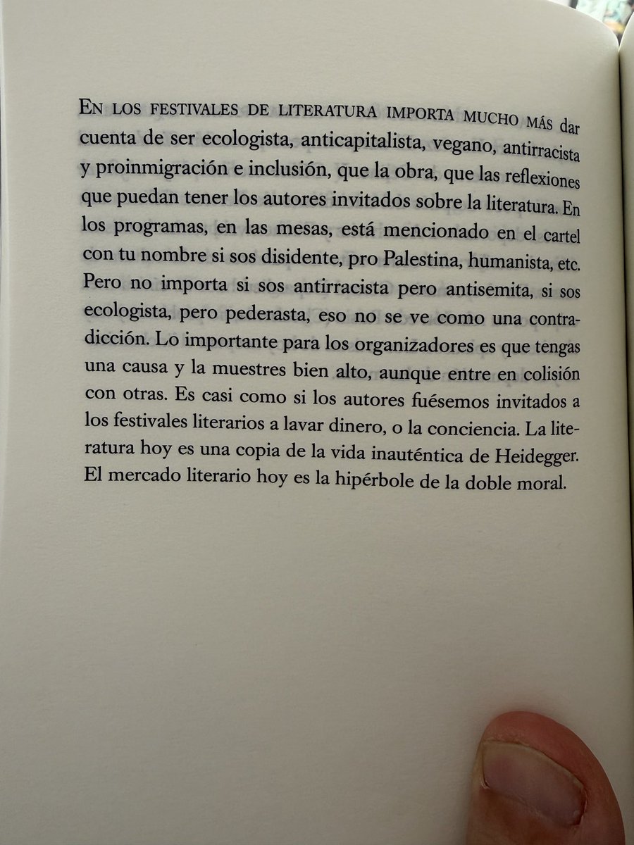 ElabogadoI's tweet photo. Esto dice @ArianaHar en su pequeño gran libro El ruido de una época, que precede al 7.10.23. Nada que agregar. https://t.co/PZ6ZaBwSZg