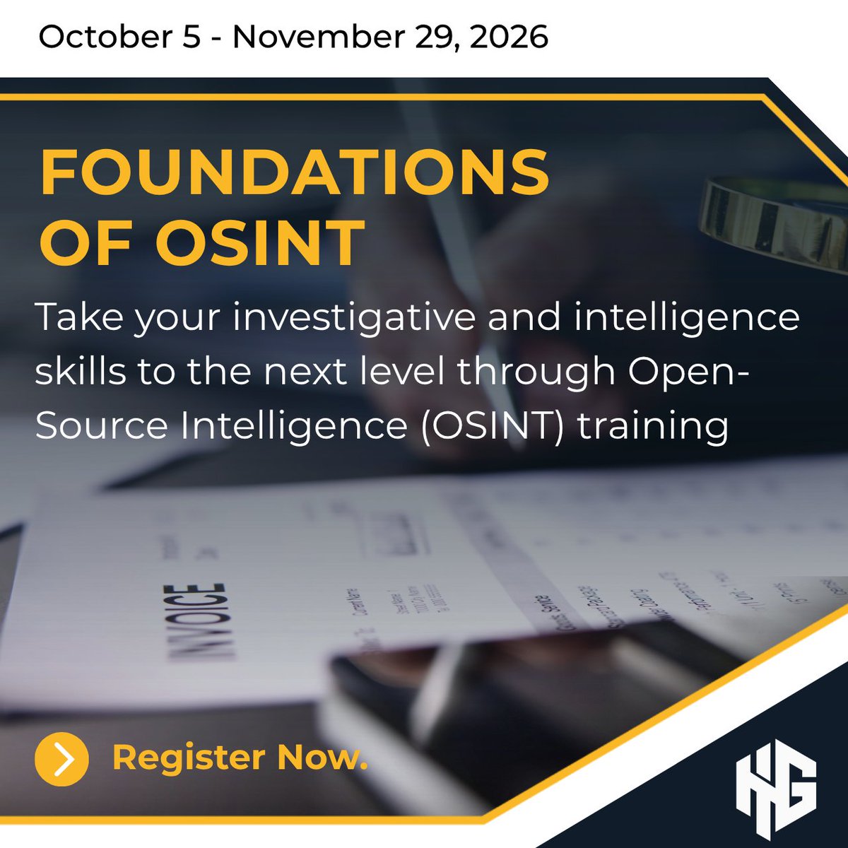 HetheringtonGrp's tweet photo. Foundations of OSINT teaches professionals how to evaluate sources, verify findings, preserve information, and communicate intelligence clearly.
Learn about the October cohort:
https://t.co/JjnmHjYHbd
#OSINT #OSINTTraining #OpenSourceIntelligence https://t.co/0o4FUwjS1A