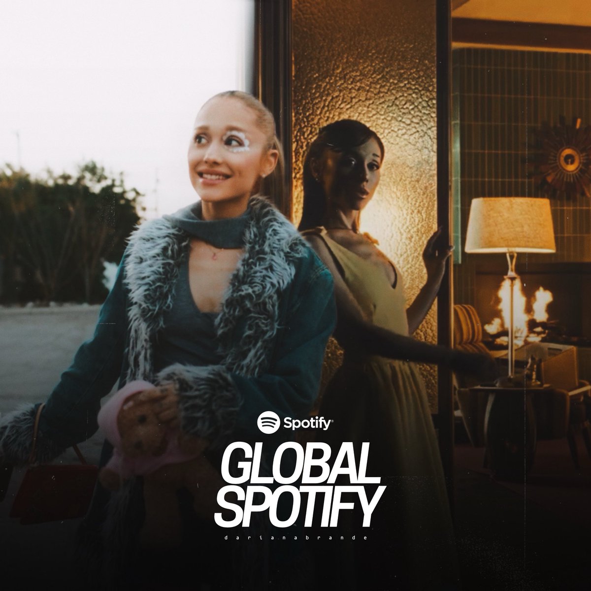 darianabrande's tweet photo. Ariana Grande on Global Spotify:
(SAVE WE CAN’T BE FRIENDS)

#14. (=) ‘hate that i made you love me’ — 2,694,619
#141. (-13) ‘Into You’ — 1,355,138
#187. (-21) ‘petal’ — 1,223,900
#197. (-17) ‘we can’t be friends’ — 1,204,346 https://t.co/NSwb8nhTK3