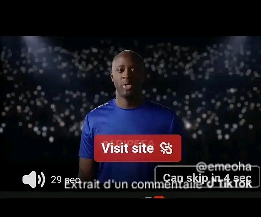 Roger_alves2's tweet photo. Disons tous non au publicité de @YayaToure  ça dure longtemps 😂 https://t.co/9REcYeEMG5
