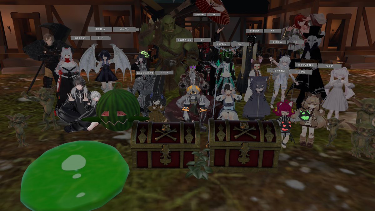 Aoi_0130_t's tweet photo. #VRCNLD 
フレンドがキャストやってるTRPGのイベントに行ってきたよ！

推しにも会えたし、推しが担当してる人外キャラが刺さってしまったԅ(♡﹃♡ԅ)

今回join出来なかったフレンド誘ってまた行くよ〜 https://t.co/WWq5EEwPNI