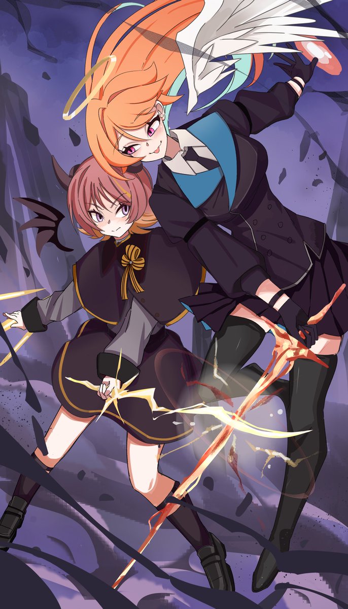 Foxcoco210789's tweet photo. Love and Rivalry💛⚔️🧡
#KFPicasso #anyatelier https://t.co/04BjLWIgB9