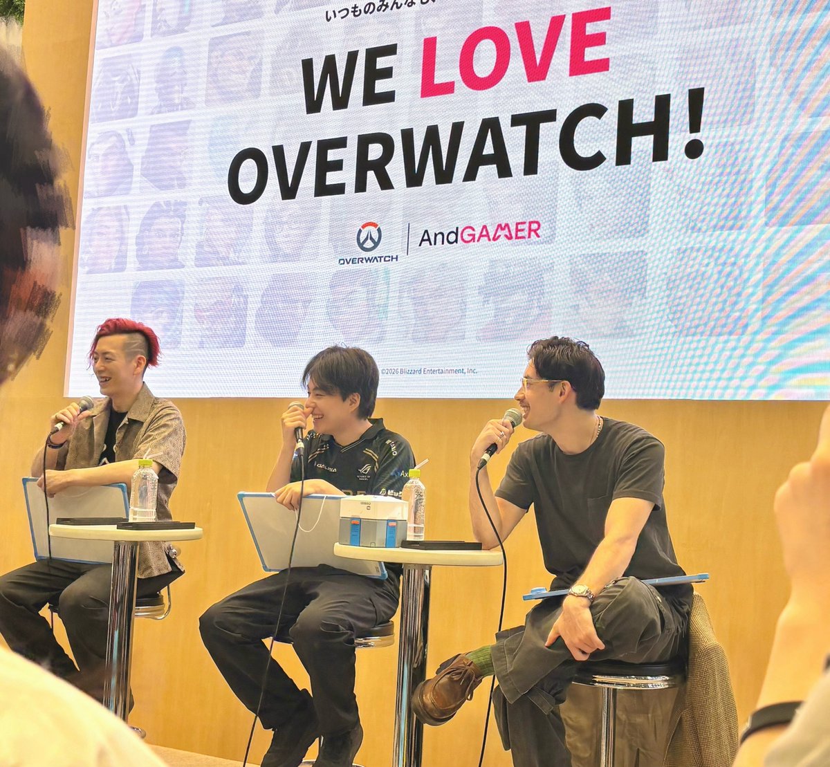 nnks_ye's tweet photo. And GAMERのイベントで間近で見れた☺️
とっくさんザリア寄せてると見せかけて実はモイラに近づいてたという事実
投票はもちろんジュノにしました🫶🏻
#AndGAMER #オーバーウォッチ https://t.co/H8Emdx9ptW