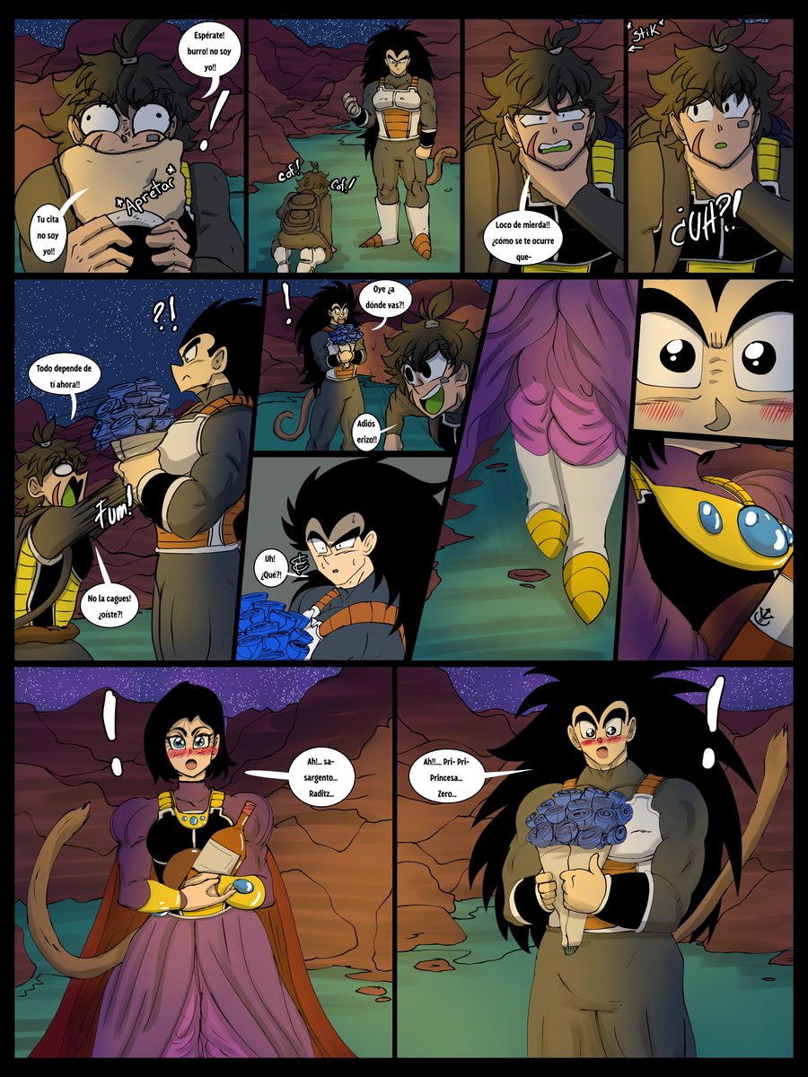502Art21751's tweet photo. Dragon Ball Kaibil: Un nuevo destino. Pagina 172.
#dragonball #dragonballz #dragonballsuper #dragonballsuperbroly #ocs #oc #bardock #gine #raditz #kakaroto #goku #vegeta #sayayines #fanarts #comics #manga #bardockxgine #dragonballfans #dragonballvegeta #draw https://t.co/WpRmfhMFpE