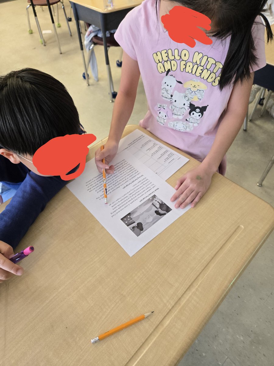 MsZs_Class's tweet photo. Ss worked together to identify strong and weak reading and writing examples. By analyzing examples, they developed a clearer understanding of what’s expected in their own work; it gives Ss ownership because they help create criteria they use to guide and improve their learning. https://t.co/8Rwmxkx9yE