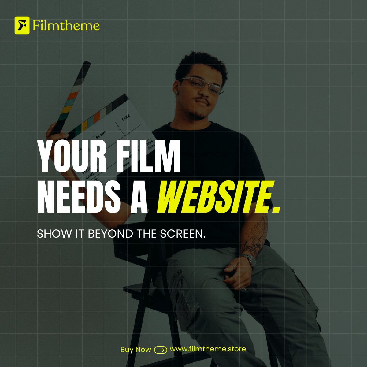 thefilmtheme's tweet photo. Your film deserves a space of its own.
Showcase the trailer, story, cast, screenings and latest updates all in one cinematic website.
Let’s build a digital home for your film. https://t.co/jSjkzNDpB5
