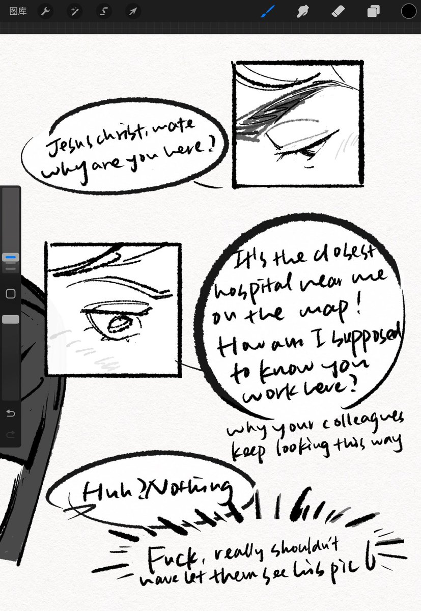 Cho7724's tweet photo. hospital au https://t.co/iTCr88fkJw