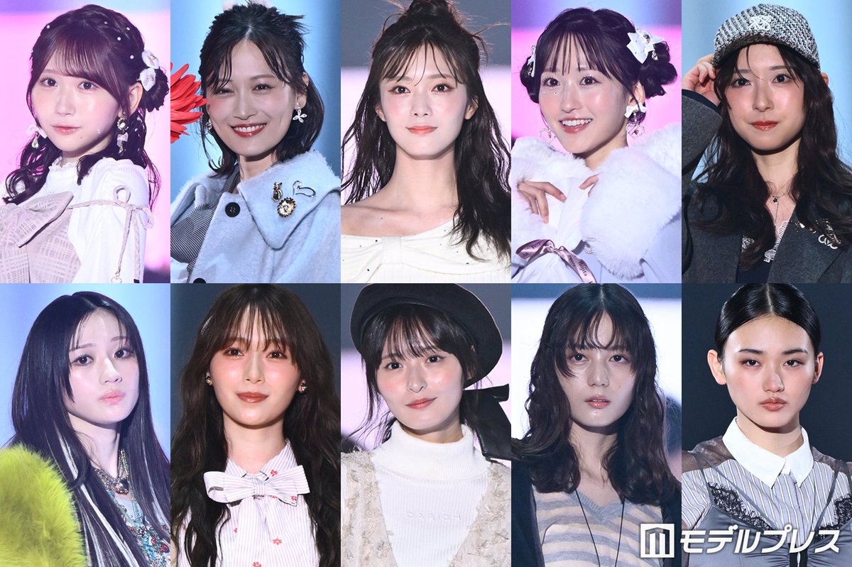 modelpress's tweet photo. 【❤️TGC 2026 A/W 坂道シリーズまとめ❤️】

乃木坂46・櫻坂46・日向坂46
OG含め22人豪華集結✨
https://t.co/MXvgploGCk

〈乃木坂46〉
遠藤さくら、筒井あやめ、五百城茉央
一ノ瀬美空、井上和、川﨑桜

〈 櫻坂46〉
浅井恋乃未、田村保乃、藤吉夏鈴、的野美青
守屋麗奈、山﨑天、山下瞳月

〈日向坂46〉
大野愛実、金村美玖、小坂菜緒
藤嶌果歩、松尾桜

〈OG〉
佐々木久美、小林由依、山下美月、桜井玲香

#マイナビTGC #TGC