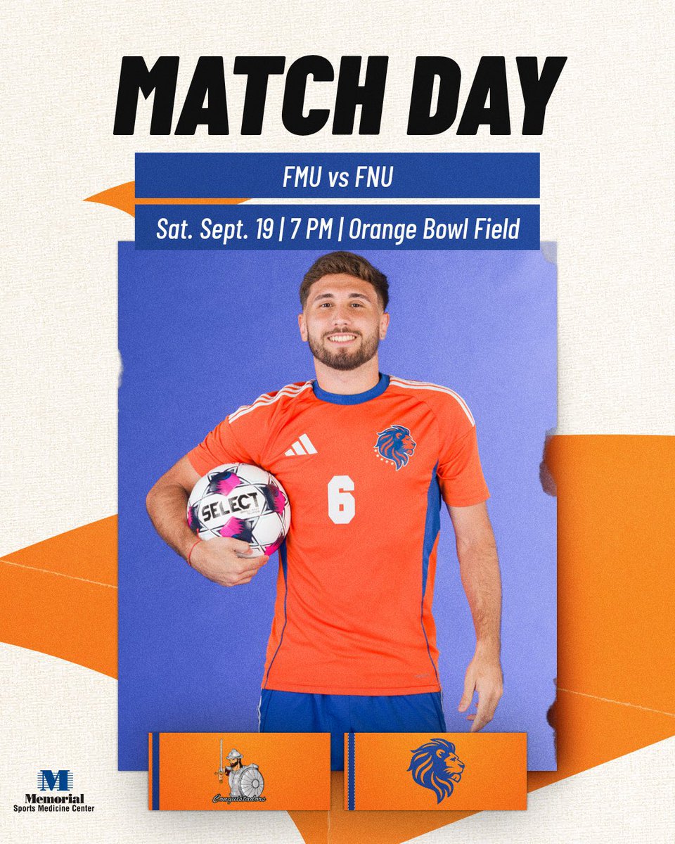 GoFmuLions's tweet photo. It’s a Saturday Night soccer showdown! 🤩
📺: https://t.co/TWbJcm7G3t
📈: https://t.co/l9v1PctZql
#fmu #hbcu #TheSunStandard #ItsOurTime #HometownHBCU 🦁⚽️ https://t.co/79ZwXJ6tOg