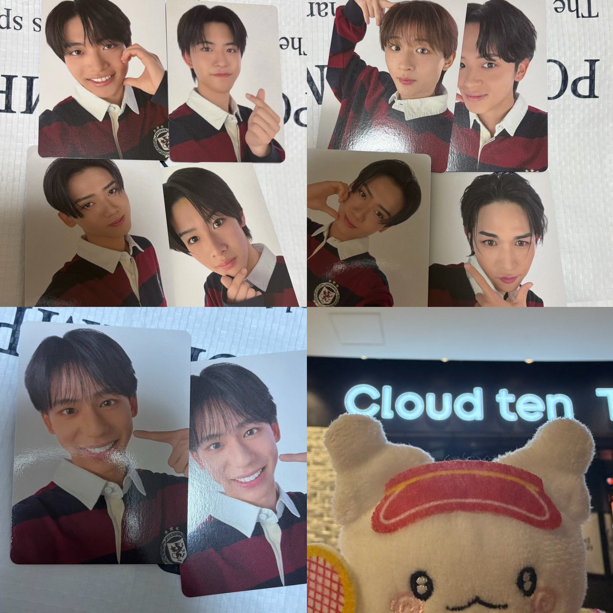 TEN_ss48's tweet photo. Cloudten トレカ
譲 西山 稲葉 碩 福田 小峯 冨澤 深水 渡邊
求 望月(顎下ピース)
もし、交換可能な方いらっしゃいましたらコメントお待ちしておりますㅠ  ̫ㅠ https://t.co/hTtUAu5pz1