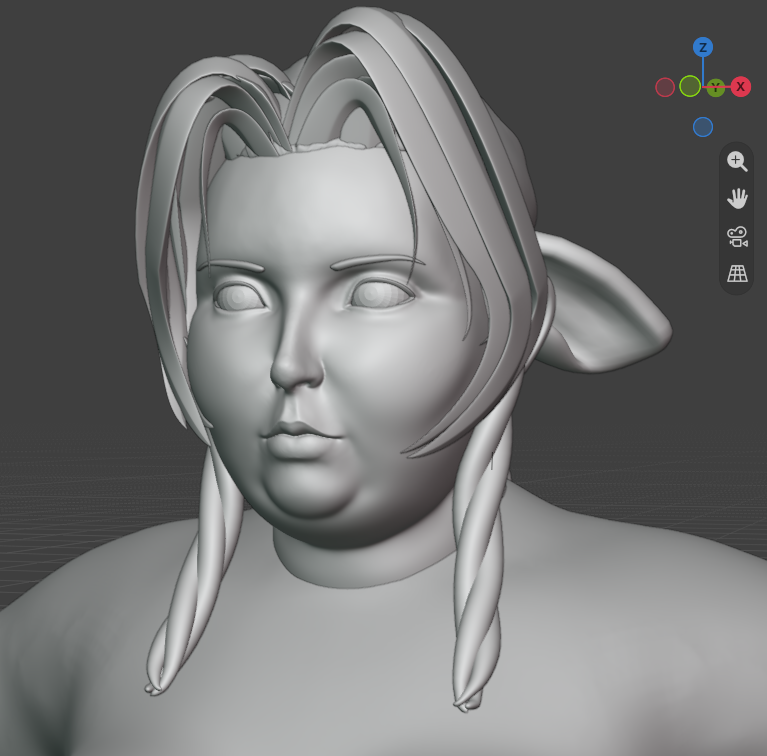 badsneakers3d's tweet photo. Aerith Rig WIP https://t.co/WblnCJl0gl