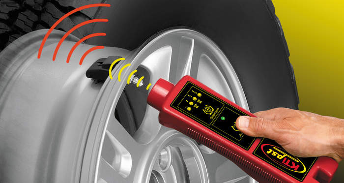 FrankBr05713205's tweet photo. A little about TPMS (Tire pressure monitoring system)
TPMS sensors eventually became standard on all USA 2008 and newer vehicles thanks to the federal TREAD Act.
The TPMS light can look like either a cutaway icon of a tire with an exclamation point or an overhead view of a car with the affected tire highlighted. The warning light's meaning depends on which type of TPMS the vehicle is equipped with. Currently there are two different type systems used on vehicles to alert drivers of a potentially low tire. They are called "Direct" and "Indirect"
Direct TPMS (most common) uses pressure monitoring sensors within each tire that monitor specific pressure levels and sometimes tire temperature.  The direct tire pressure monitoring system sends all of this data to a control module where it’s analyzed and, if tire pressure is lower than it should be, transmitted directly to your dashboard where the indicator light illuminates.  Each sensor has a unique serial number. This is how the system not only distinguishes between itself and systems on other vehicles, but also among pressure readings for each individual tire.
However many manufacturers use proprietary technology for these systems, so replacing a TPMS in will often require a specialized TPMS tool, of which all tire shops would have.
Please beware of some shops trying to sell you a sensor rebuild kit as they cannot be technically rebuilt. While the valve stem on them can be replaced the battery cannot. Most sensors have a battery life of around 10 years. (some more, some less).
Advantages of direct TGPMS include:
 Deliver actual tire pressure readings and they are not prone to inaccuracies because of tire rotations or tire replacements.
Note: If the light flashes for 60 to 90 seconds and then stays solid, this generally indicates a system malfunction rather than a pressure issue—such as a dead sensor battery or a communication error between the sensors and the vehicle's computer.
Indirect TPMS does not uses sensors in each tire,
but relies on wheel speed sensors that the anti-lock brake system already uses. These sensors measure the rate of revolution each wheel is making and can be used by on-board computer systems to compare with each other and to other vehicle operation data such as speed.· When a wheel starts spinning faster than expected, the computer calculates that the tire is underinflated and alert the driver. But this system cannot indicate what pressure is in the tire.
Advantage with this system is there are no sensors in a tire that can get damaged during tire replacements  and no sensor battery to go bad.
Disadvantages are:
Will become inaccurate if you purchase a bigger or smaller tire.
Cannot indicate how much the tire pressure is.
Unreliable when tires are unevenly worn,
Lots of false low tire warnings do to slippery road surfaces.
Typically  there is a button in the car that resets the sensors so the TPMS light can turn off in an indirect system.

Phew. hope that helps!