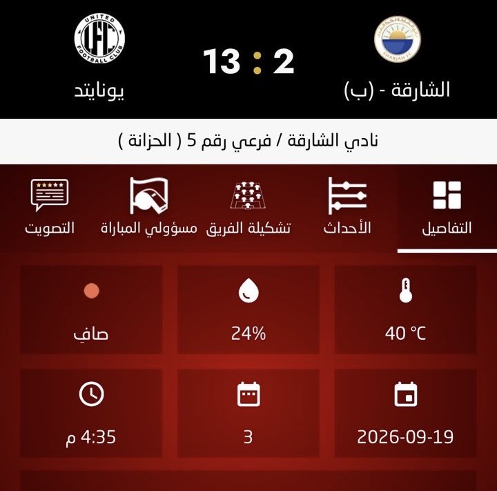 AboodG96's tweet photo. هُناك مباراة تُلعب بعيداً عن الأضواء ، النتيجة توضح لك فارق العمل في الناديين علماً يونايتد نادي لم يكمل 10 سنوات .. https://t.co/C99rhKGXJc