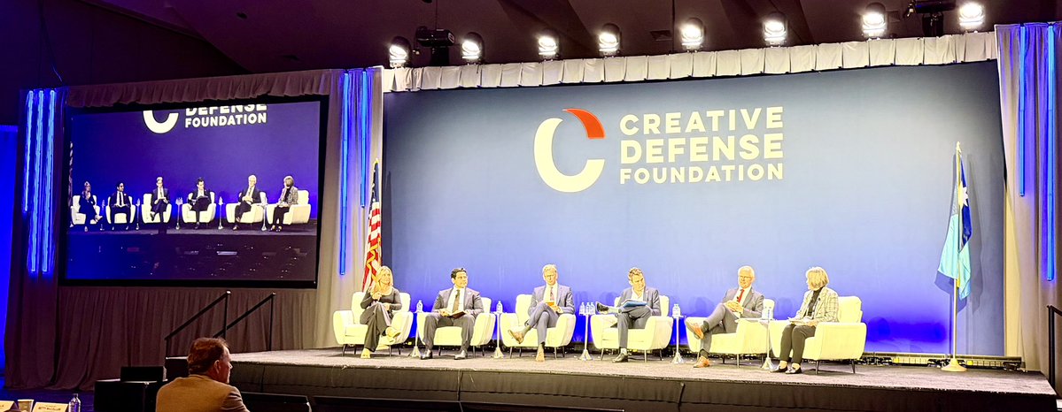 CanCGRichardson's tweet photo. Substantive discussions on transatlantic defense at a pivotal moment here at @Creative_Def’s 2026 conference. Thx to Minnesota @BettyMcCollum04 for her leadership on security and defense. https://t.co/0iNeGIWVtU