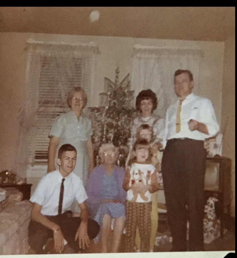 thesamparr's tweet photo. Looking at photos of my parent's christmas from 1956. 

Looks straight out of A Christmas story. 

Cowboy and indian costumes, a grumpy dad who's sick of his accounting job, tinsel tree, tin toys. https://t.co/r9Mdl79UKJ