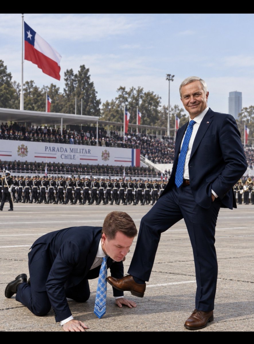 ArrepentidosXKS's tweet photo. Recién empezó la trasmisión y el amigo Davor esta dejando seco al inutil 😂😂😂😂 #ElLarryEstaDestruyendoChile #ParadaMilitar2026 https://t.co/QKaBNCZmds