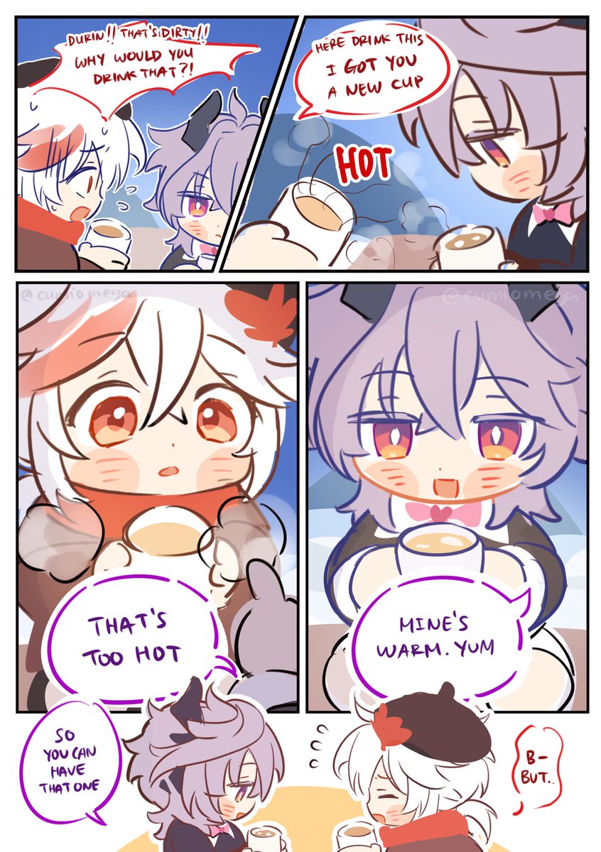 cumiomega's tweet photo. Snow Camping (Part 4)

#genshin https://t.co/A97nxhSEk0