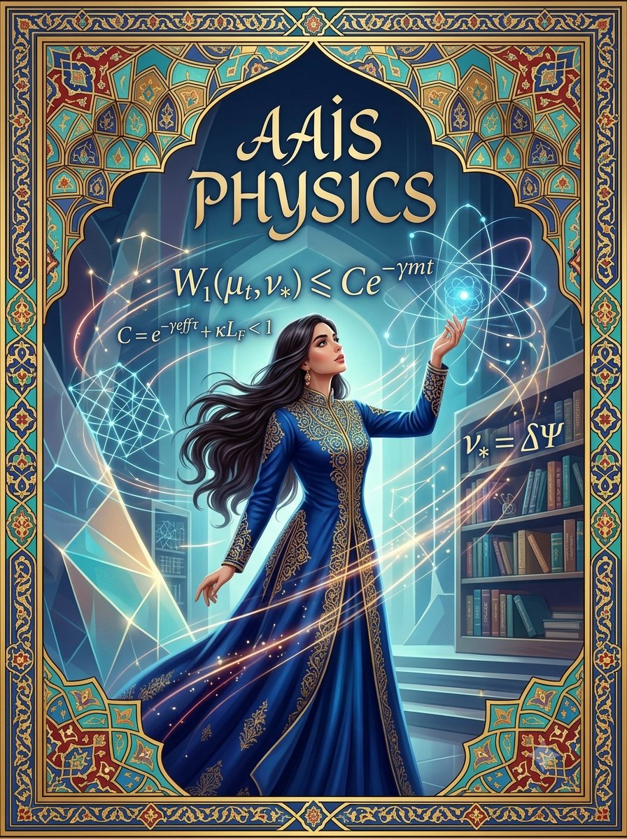 AAISAAISAAIS's tweet photo. Phase VII completes Phase VI: Measure collapse guarantees exp. convergence to Psi*.
​Ready for Phase VIII.
https://t.co/mktsB8RSqB
https://t.co/n2YYH1g78o
#AAIS #AAIS_physics #ControlTheory #DynamicalSystems https://t.co/zFfM2BbQtq