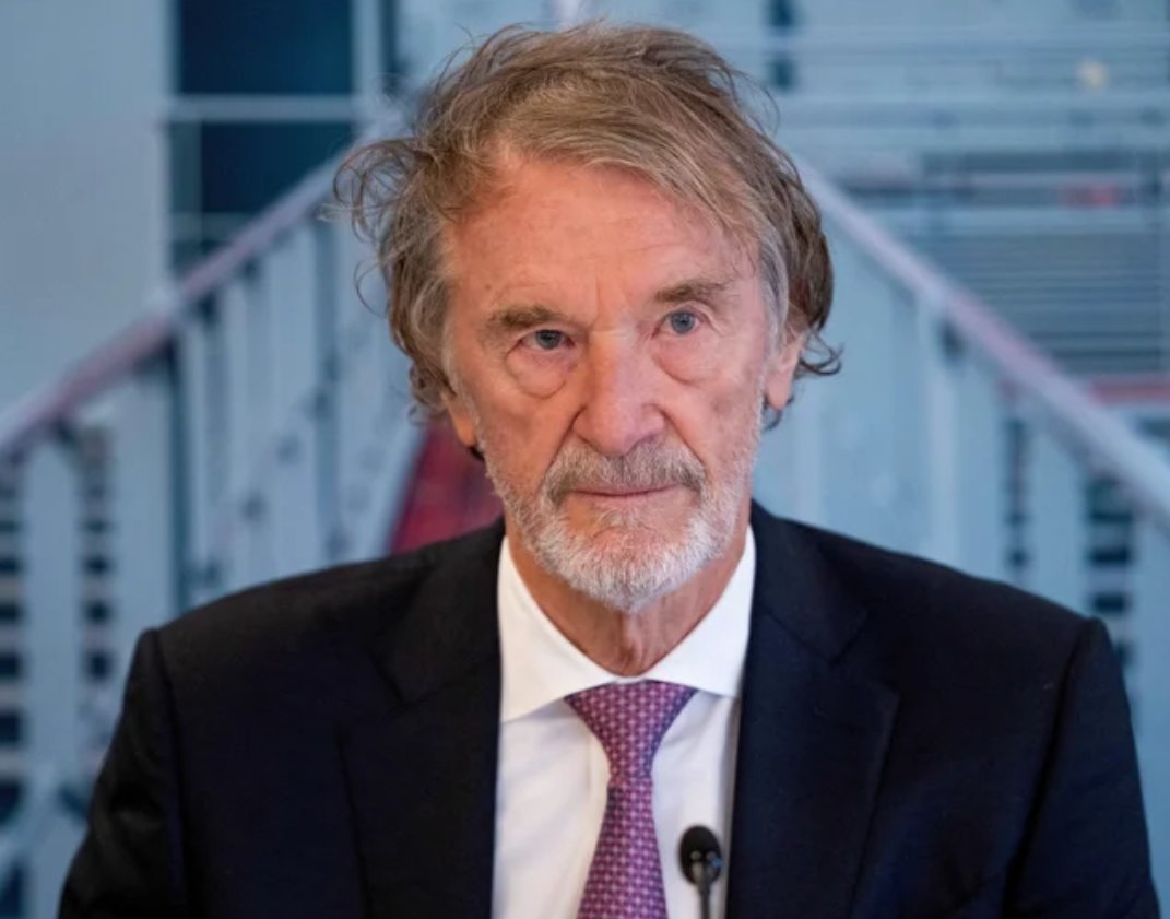 TheGNPE's tweet photo. Manchester United co-owner Sir Jim Ratcliffe says Britain is on the slide because of immigration, benefits and tax

The Ineos founder, 73, told the BBC nobody is tough enough to deal with the immigration problem or the benefits problem, but somebody needs to do it or it ends in a bad place.

He said Britain had the greatest empire and won two world wars, but it is quite difficult to see how the slide is arrested. He also said if you tax everybody to death they are all going to leave. He lives in Monaco.

In February he said you cannot have an economy with 9 million people on benefits and huge levels of immigrants coming in, and that the UK has been colonised. He later apologised for offending some people.

The Government rejected his warning on energy supply and said the country has a diverse mix.

I'm not a Man Utd supporter but i like this guy