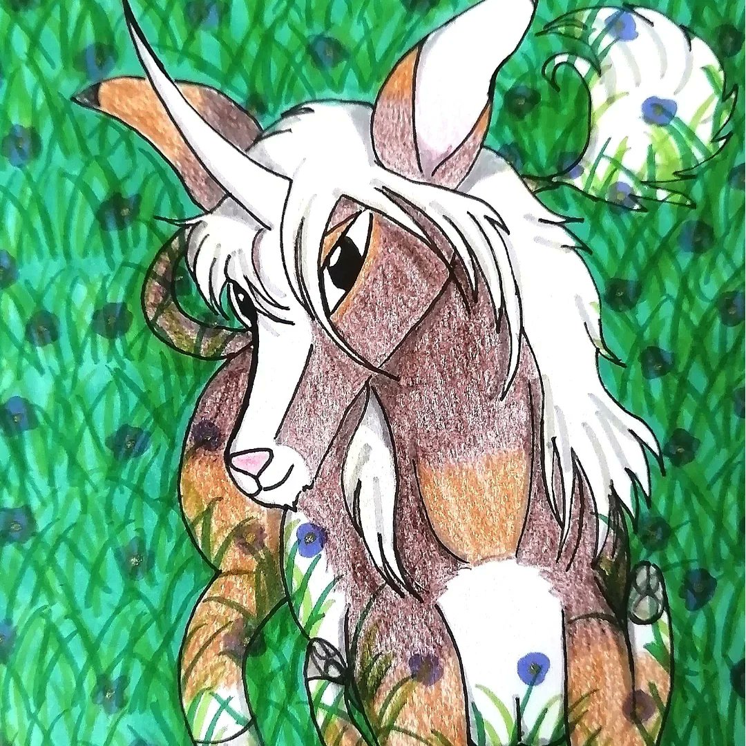 VioletteTimbers's tweet photo. I love nature and unicorns. This is a forest unicorn. https://t.co/LXUFmKEU0J